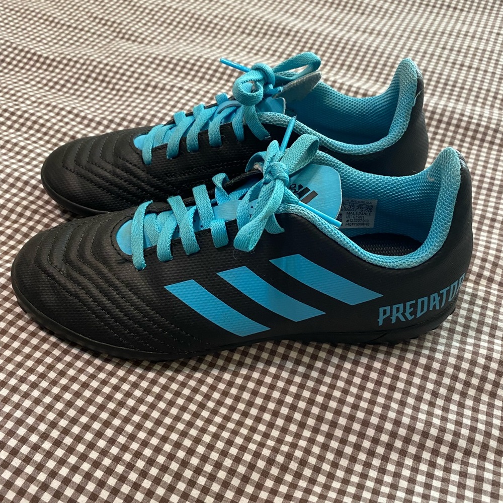 Adidas Predator Indoor Turf Soccer Cleat.